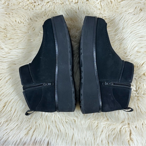 UGG CITYFUNC ULTRA MINI WOMEN
ANKLE BOOTS SUEDE BLACK - Picture 3 of 7